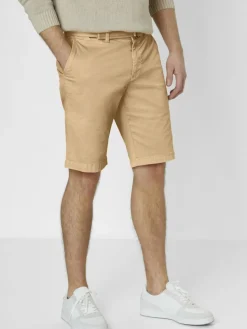 Redpoint Hosen<Herren Bermuda - SURREY Comfort Fit beige uni