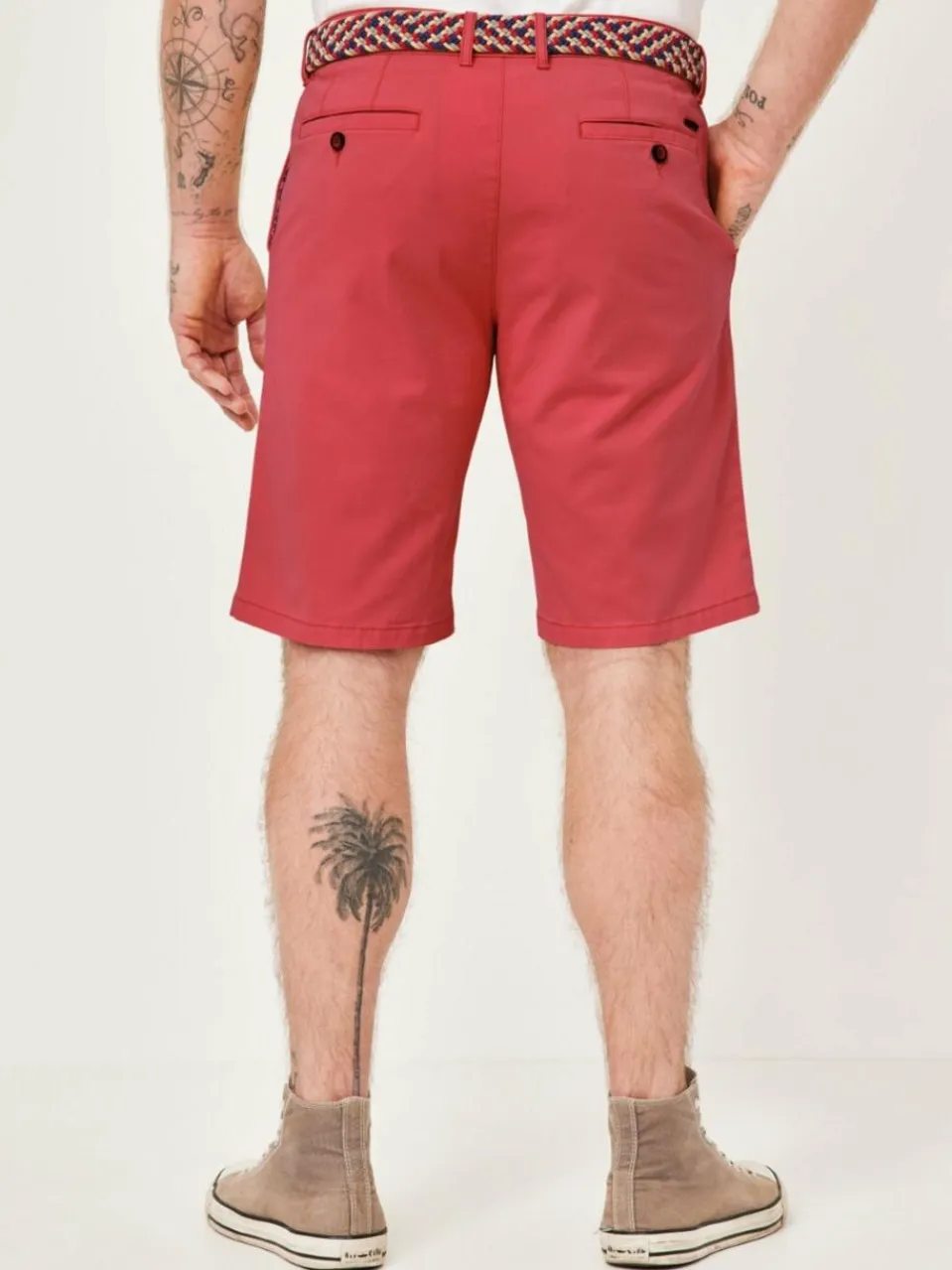 Herren Redpoint Hosen>Herren Bermuda - SURREY Slim Fit