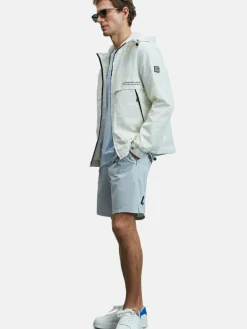 Lufian Hosen<Herren Bermuda SECOND grau uni