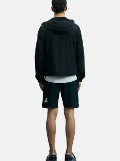 Lufian Hosen<Herren Bermuda SECOND schwarz uni