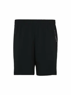 Lufian Hosen<Herren Bermuda SECOND schwarz uni