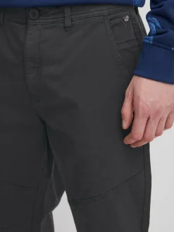 BLEND Hosen<Herren Bermudas schwarz uni