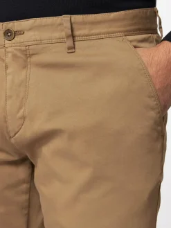 Roy Robson Hosen<Herren Bügelfaltenhose braun uni