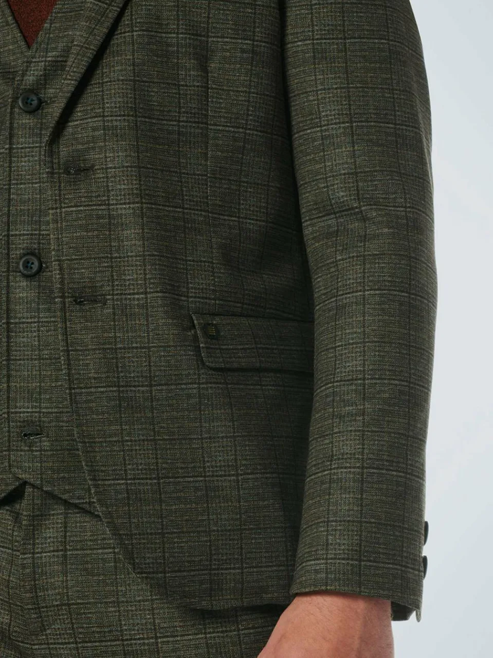 No Excess Sakkos<Herren Blazer braun uni