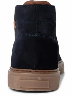 Marc O'Polo Boots & Stiefeletten|Freizeit-Schuhe<Herren Boots aus Leder marine uni