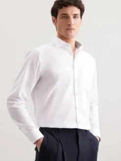 Seidensticker Hemden<Herren Business Hemd - Comfort 1/1 weiß uni