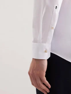 Seidensticker Hemden<Herren Business Hemd - Comfort 1/1 weiß uni