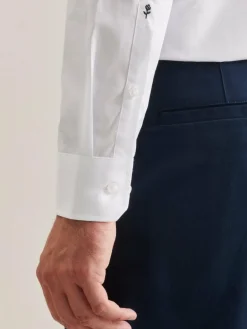 Seidensticker Hemden<Herren Business Hemd - Regular 1/1 weiß uni