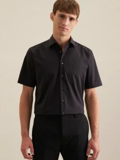 Herren Seidensticker Hemden>Herren Business Hemd - Regular Kurzarm