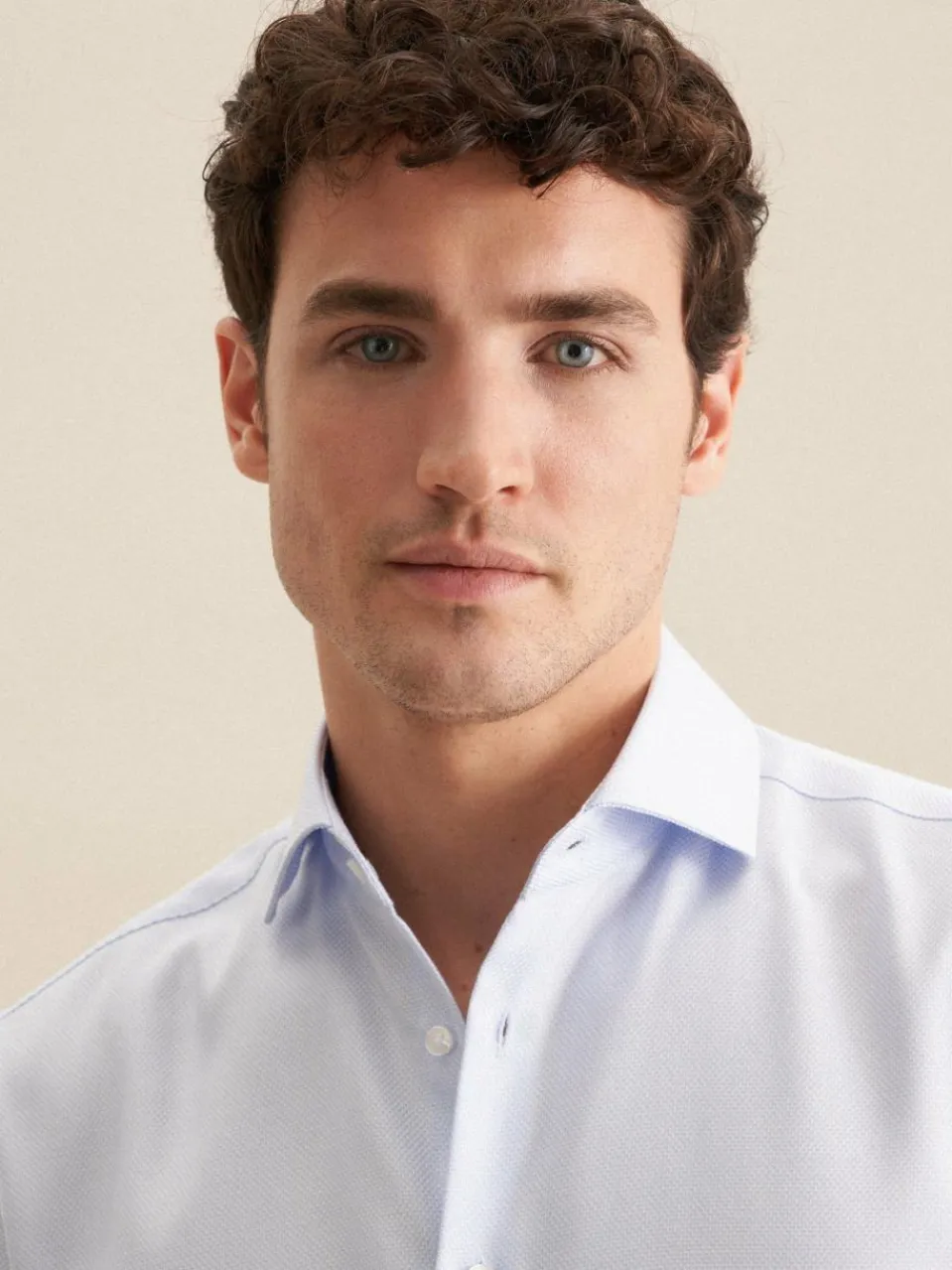 Seidensticker Hemden<Herren Business Hemd - Regular 1/1 hellblau strukturiert