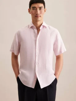 Seidensticker Hemden<Herren Business Hemd - Regular 1/2 pink uni