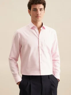 Herren Seidensticker Hemden>Herren Business Hemd - Regular Langarm