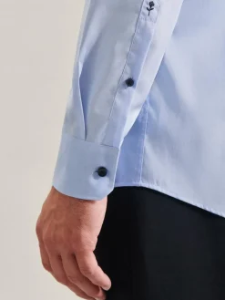 Seidensticker Hemden<Herren Business Hemd - Regular 1/1 hellblau uni