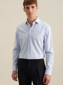 Herren Seidensticker Hemden>Herren Business Hemd - Regular Langarm