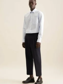 Seidensticker Hemden<Herren Business Hemd - Regular 1/1 hellblau gestreift