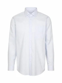 Seidensticker Hemden<Herren Business Hemd - Regular 1/1 hellblau gestreift