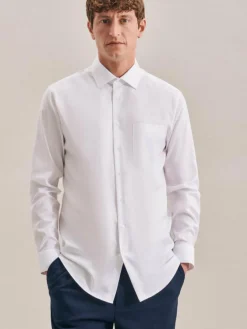 Herren Seidensticker Hemden>Herren Business Hemd - Regular Langarm