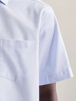 Seidensticker Hemden<Herren Business Hemd - Regular Kurzarm blau uni