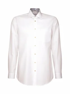 Seidensticker Hemden<Herren Business Hemd - Regular 1/1 weiß uni