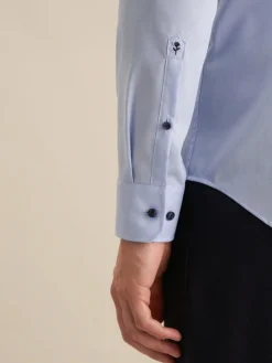 Seidensticker Hemden<Herren Business Hemd - Shaped 1/1 hellblau uni
