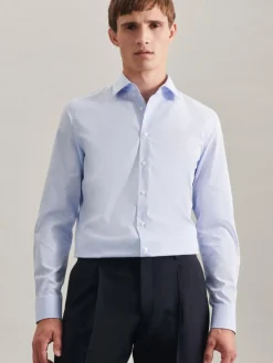 Herren Seidensticker Hemden>Herren Business Hemd - Shaped Langarm