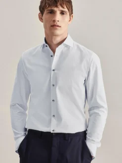 Herren Seidensticker Hemden>Herren Business Hemd - Slim 1/1