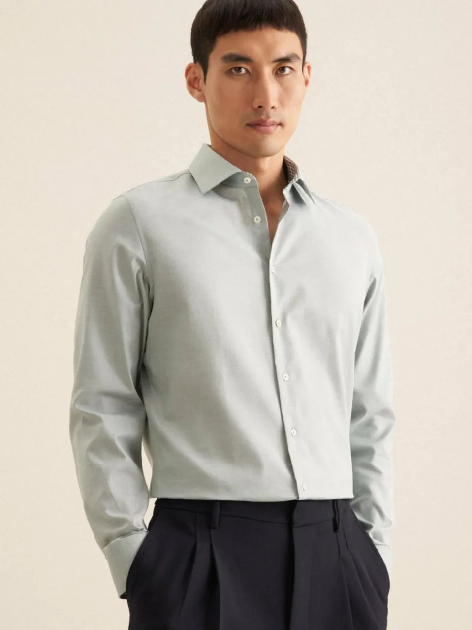 Herren Seidensticker Hemden>Herren Business Hemd - Slim 1/1