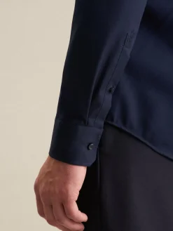 Seidensticker Hemden<Herren Business Hemd - Slim 1/1 Extra lang blau uni