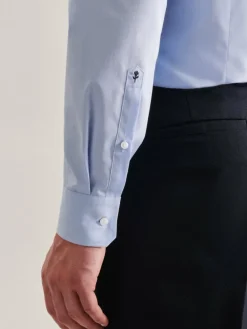 Seidensticker Hemden<Herren Business Hemd - Slim 1/1 hellblau uni
