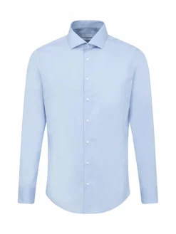 Seidensticker Hemden<Herren Business Hemd - Slim 1/1 hellblau uni