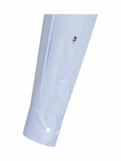 Seidensticker Hemden<Herren Business Hemd - Slim Langarm blau uni