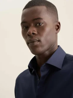 Seidensticker Hemden<Herren Business Hemd - X-Slim 1/1 blau uni