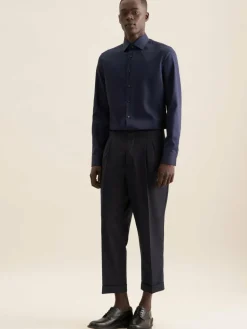 Seidensticker Hemden<Herren Business Hemd - X-Slim 1/1 blau uni