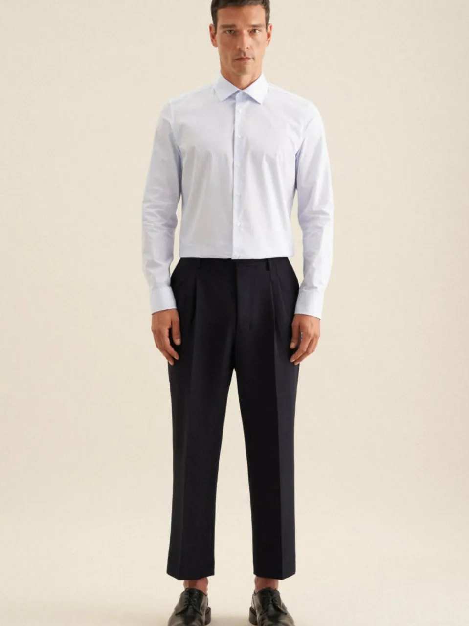 Seidensticker Hemden<Herren Business Hemd - X-Slim 1/1 hellblau bedruckt