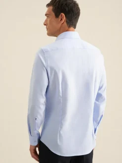 Seidensticker Hemden<Herren Business Hemd - X-Slim 1/1 blau uni