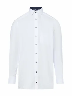OLYMP Luxor modern fit Hemden<Herren Businesshemd weiß strukturiert