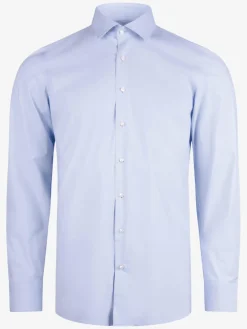 Roy Robson Hemden<Herren Businesshemd blau uni
