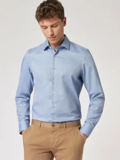 Roy Robson Hemden<Herren Businesshemd hellblau uni