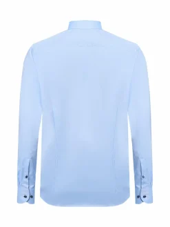 OLYMP Level Five Hemden<Herren Businesshemd hellblau uni