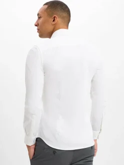 JOOP! Hemden<Herren Businesshemd - Pares weiß uni