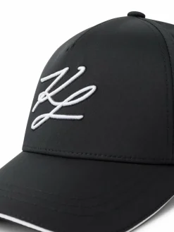 KARL LAGERFELD Mützen & Caps<Herren Cap schwarz uni