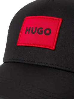 HUGO Mützen & Caps<Herren Cap - Kody-PL schwarz rot uni