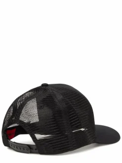 HUGO Mützen & Caps<Herren Cap - Marsel Trucker schwarz uni