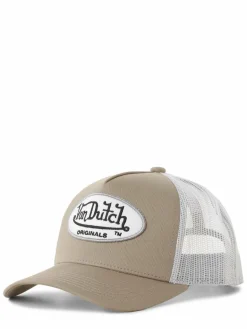 Von Dutch Mützen & Caps<Herren Cap - Trucker Boston beige weiß uni