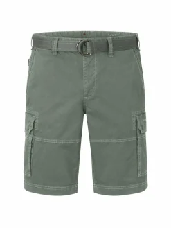 Redpoint Hosen<Herren Cargobermuda - OTTAWA Comfort Fit oliv uni