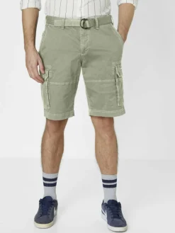 Redpoint Hosen<Herren Cargobermuda - OTTAWA Comfort Fit khaki uni