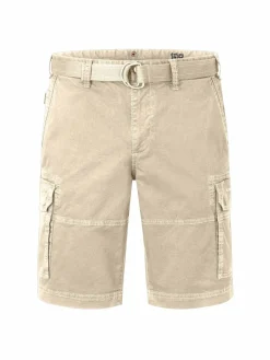 Redpoint Hosen<Herren Cargobermuda - OTTAWA Comfort Fit beige uni