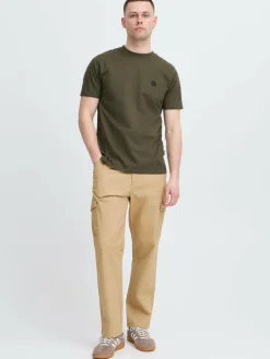 BLEND Hosen<Herren Cargohose - BHMADDOX wovenpant beige uni