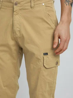 BLEND Hosen<Herren Cargohose - BHNAN sand uni