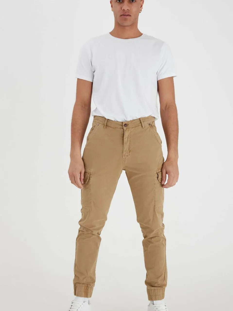 BLEND Hosen<Herren Cargohose - BHNAN sand uni